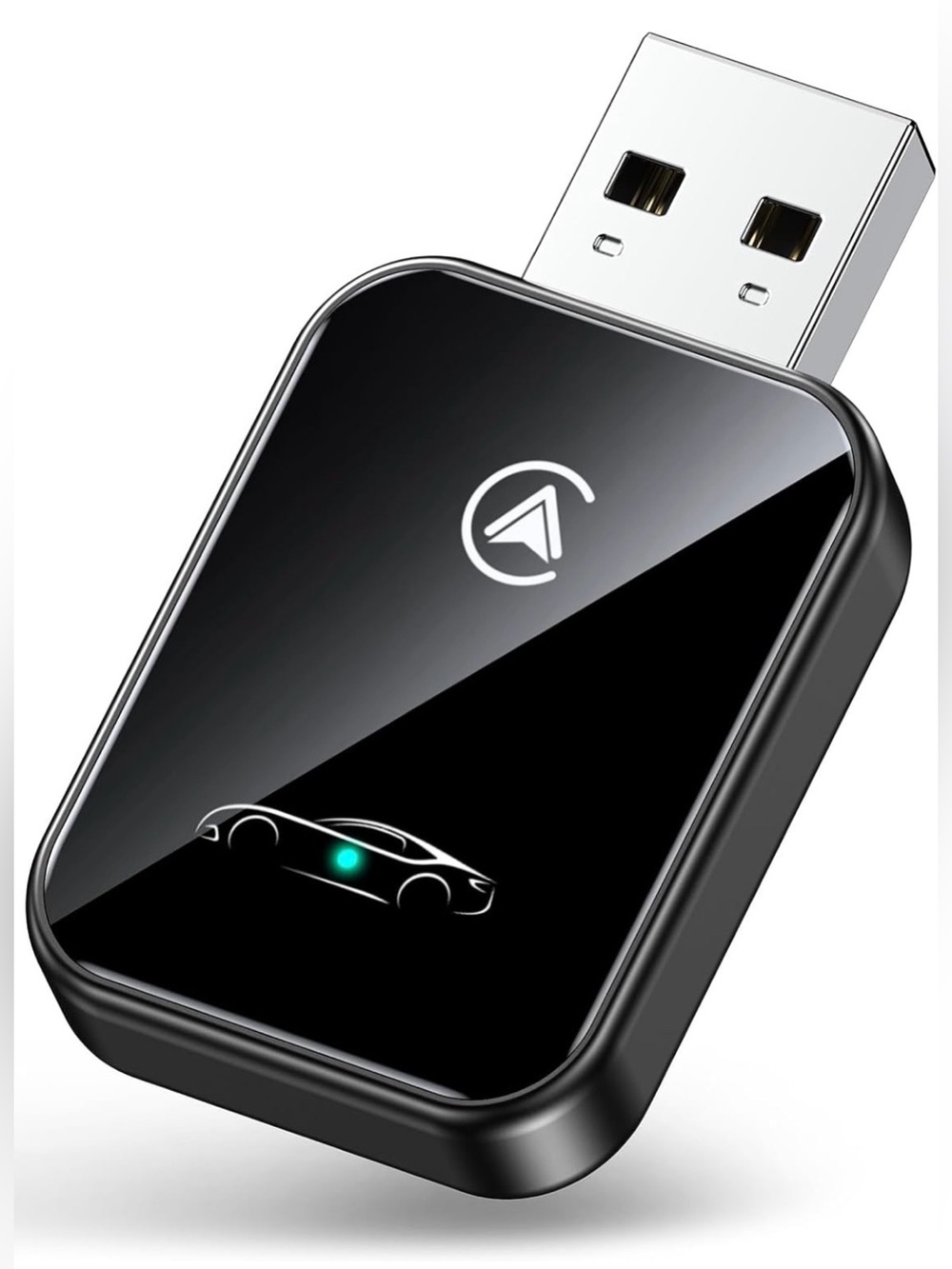 Wireless CarPlay & Android Auto Adapter – 2-in-1 Mini Dongle